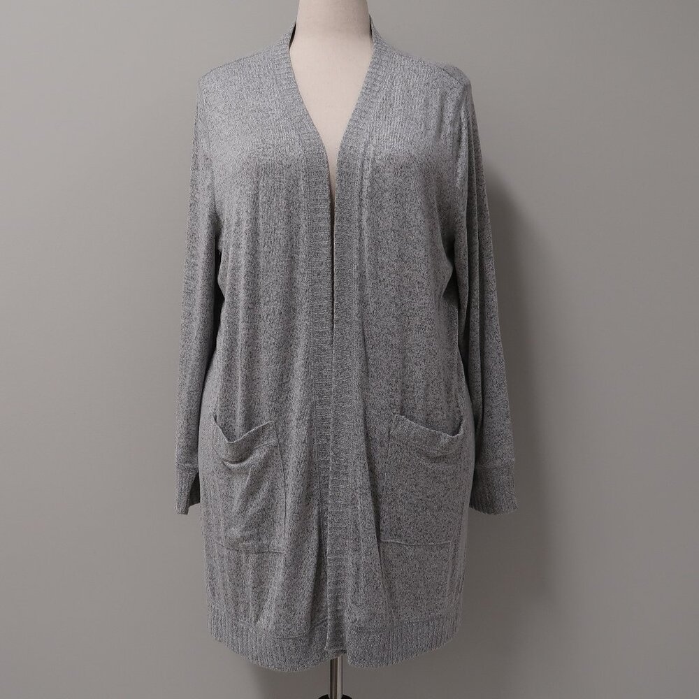 Belle by Kim Gravel Cardigan Light Gray XL